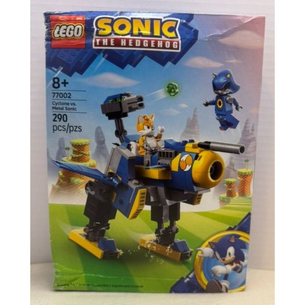 Lego Sonic The Hedgehog Cyclone Vs. Metal Sonic 77002  290 Pieces